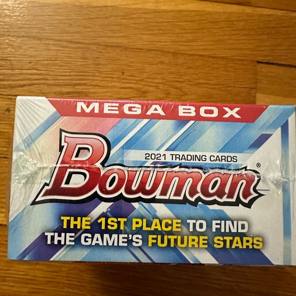 2021 Topps Bowman MLB Baseball Trading Cards Mega Box Brand New Factory Sealed - Picture 6 of 8